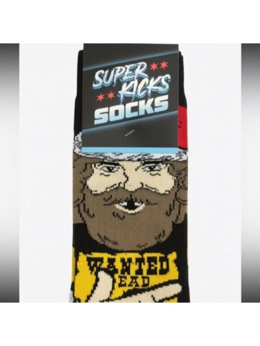 NWT Pro Wrestling Tees Mick Foley Christmas Saint Mick Socks